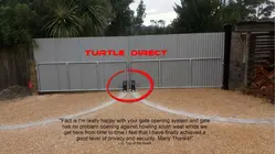 Turtle Swing Gate Opener Wheel Type